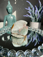 Load image into Gallery viewer, Rare Green and Pink Amethyst Geode, Mined in Brazil 2998
