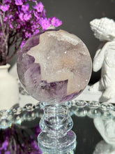 Load image into Gallery viewer, Amethyst sphere amethyst geode 2534 geode sphere
