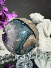 Load image into Gallery viewer, High quality Amethyst sphere amethyst geode 2534 geode sphere
