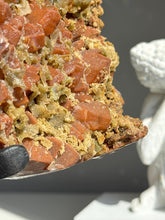 Load image into Gallery viewer, Orange rainbow Amethyst geode 2975 Healing crystals
