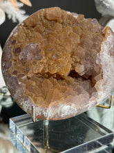 Load image into Gallery viewer, Sugar rainbow Amethyst geode 2981 Healing crystals
