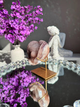 Load image into Gallery viewer, Druzy Pink amethyst heart 3025
