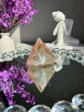 Load image into Gallery viewer, Pink Rainbow amethyst pendulum  healing crystals 2913
