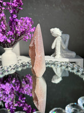 Load image into Gallery viewer, Pink Rainbow amethyst pendulum  healing crystals 2913
