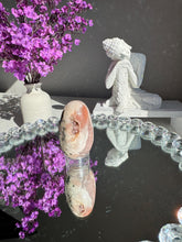 Load image into Gallery viewer, Druzy Pink amethyst egg 3023 geode egg

