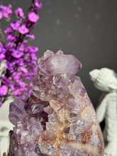 Load image into Gallery viewer, Xl Druzy pink amethyst geode 2992
