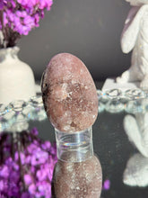 Load image into Gallery viewer, Druzy Pink amethyst egg 3023 geode egg
