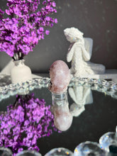 Load image into Gallery viewer, Druzy Pink amethyst egg 3023 geode egg
