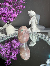 Load image into Gallery viewer, Druzy Pink amethyst egg 3024 geode egg
