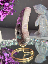 Load image into Gallery viewer, Lilac purple Pink amethyst moon  healing crystals 3075
