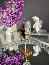 Load image into Gallery viewer, Amethyst stalactite geode healing crystals 3056
