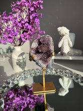 Load image into Gallery viewer, Amethyst stalactite geode healing crystals 3056
