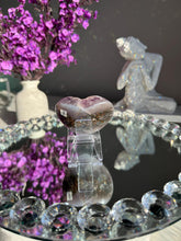 Load image into Gallery viewer, Druzy amethyst heart healing crystals 3066
