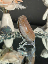 Load image into Gallery viewer, Orange sugar amethyst heart healing crystals 3064
