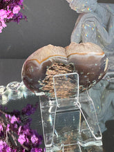 Load image into Gallery viewer, Light Pink Sugar Druzy Amethyst Heart, Uruguay Crystal Healing 3064
