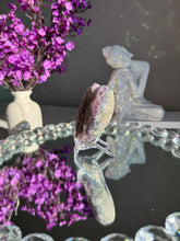 Load image into Gallery viewer, Sugar Druzy Amethyst Heart Healing Crystal, Uruguay 3065
