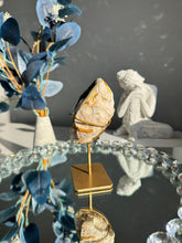 Load image into Gallery viewer, Blue druzy agate geode 3095

