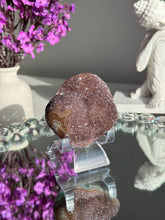 Load image into Gallery viewer, Amethyst cluster with brown agate 3099
