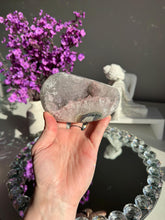 Load image into Gallery viewer, Pink Rainbow amethyst geode 3101
