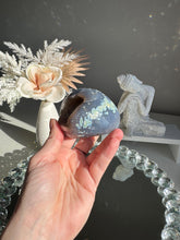 Load image into Gallery viewer, Druzy agate geode with jasper 3099
