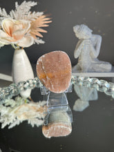 Load image into Gallery viewer, Orange Rainbow amethyst geode 3099
