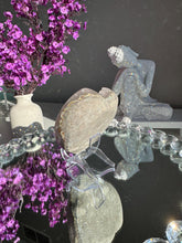 Load image into Gallery viewer, Sugar Druzy amethyst heart healing crystals 3064
