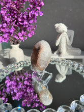 Load image into Gallery viewer, Pink Rainbow amethyst geode 3099

