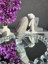 Load image into Gallery viewer, Pink Rainbow amethyst with purple banding 3100
