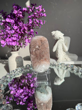 Load image into Gallery viewer, Pink rainbow amethyst geode healing crystals 3111
