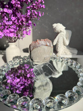 Load image into Gallery viewer, Pink rainbow amethyst geode healing crystals 3109
