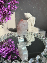Load image into Gallery viewer, Red rainbow amethyst geode healing crystals 3108
