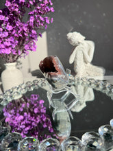 Load image into Gallery viewer, Deep pink rainbow amethyst geode healing crystals 3109
