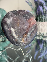 Load image into Gallery viewer, Rare multi colored rainbow amethyst geode healing crystals 3110
