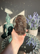 Load image into Gallery viewer, Sugar druzy rainbow amethyst geode healing crystals 3111 jasper
