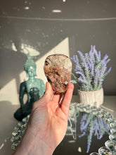 Load image into Gallery viewer, Red rainbow amethyst geode healing crystals 3107
