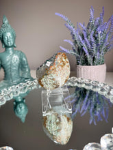 Load image into Gallery viewer, amethyst geode with green banding healing crystals 3108
