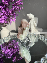Load image into Gallery viewer, Pink sugar rainbow amethyst geode healing crystals 3110
