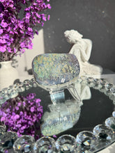 Load image into Gallery viewer, Deep pink rainbow amethyst geode healing crystals 3109

