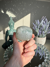 Load image into Gallery viewer, Green Amethyst Druzy Sphere, Crystal Healing Decor 3108
