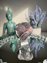 Load image into Gallery viewer, Rare multi colored rainbow amethyst geode healing crystals 3110
