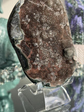 Load image into Gallery viewer, Sugar druzy rainbow amethyst geode healing crystals 3111 jasper
