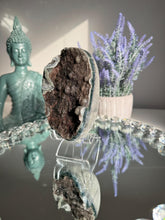 Load image into Gallery viewer, Sugar druzy rainbow amethyst geode healing crystals 3111 jasper

