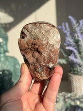 Load image into Gallery viewer, Red rainbow amethyst geode healing crystals 3107
