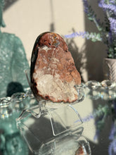 Load image into Gallery viewer, Red rainbow amethyst geode healing crystals 3107
