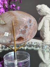 Load image into Gallery viewer, Pink Rainbow amethyst geode 3121
