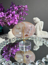 Load image into Gallery viewer, Pink Rainbow amethyst geode 3121
