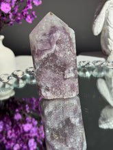 Load image into Gallery viewer, Druzy amethyst tower 3118
