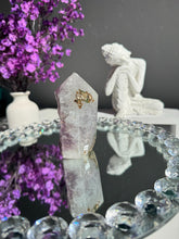 Load image into Gallery viewer, Druzy amethyst tower 3118
