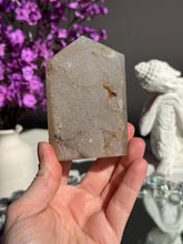 Load image into Gallery viewer, Sugar druzy quartz tower 3118 sugar amethyst
