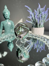Load image into Gallery viewer, Green Rainbow amethyst geode 3118 stalactite jasper
